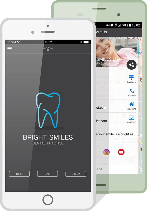 Dentist App for IOS and Android